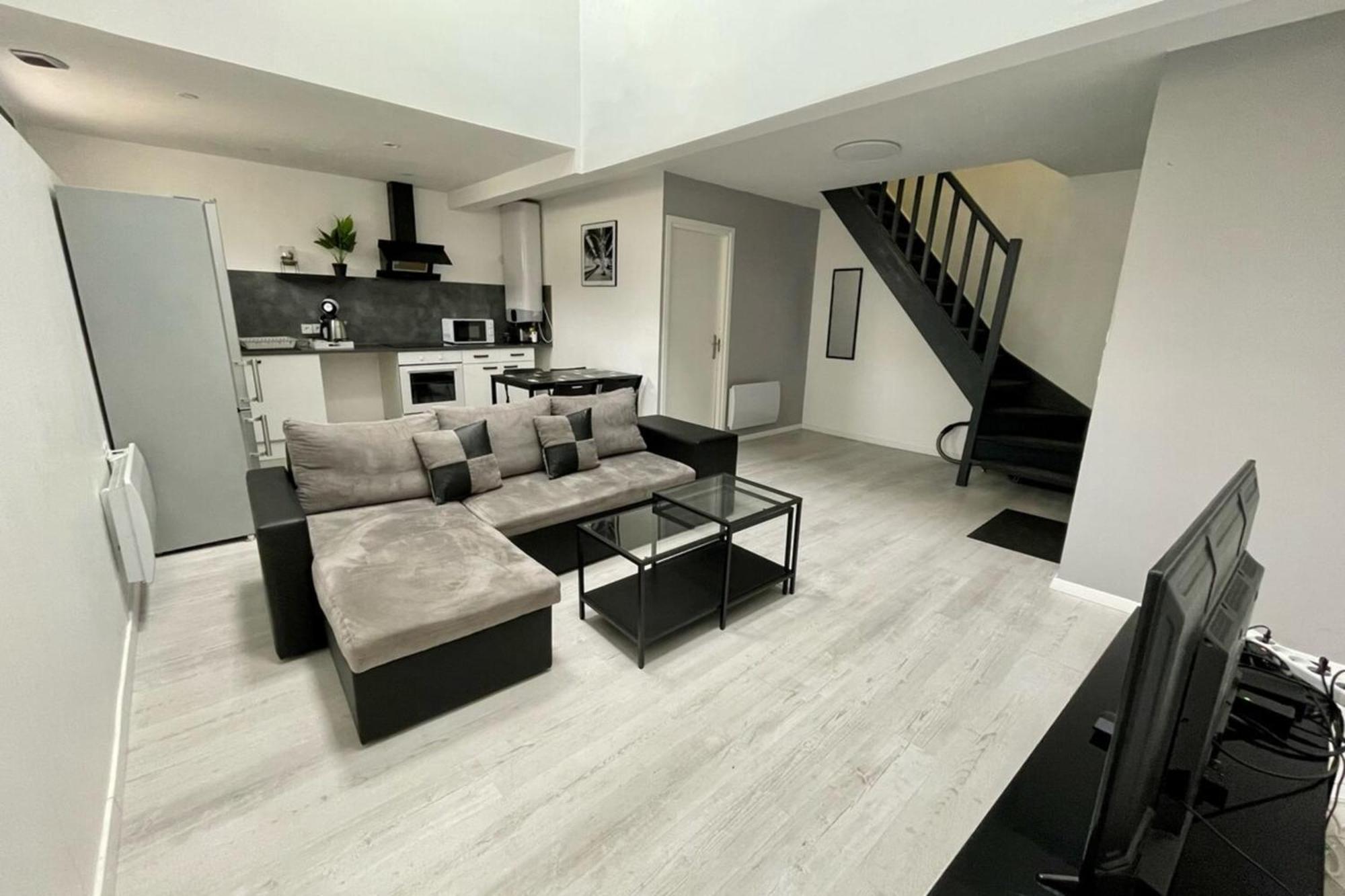 Duplex Montereau Centre - Chez Marc Apartment Bagian luar foto